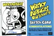 2020 WACKY PACKAGES OLD SCHOOL SERIES 9 SKETCH CARD SLEEPY by PATRICK GILES