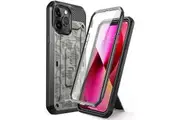 For Iphone 13 Pro Max 6.7 Inch 2021 Ub Pro Full-Body Rugged Holster Case With Built-In Screen Protector & Kickstand