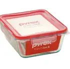Pyrex Freshlock Red Food Storage Container Rectangular