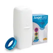 Angelcare Odour Seal Nappy Disposal System/Bin Starter w/ 1 Cassettes Refills