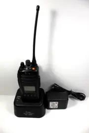 Icom IC-F80DS Handheld Radio UHF w/Charger, Battery & Partially Tested HAM #1