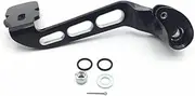 Motorcycle Black Billet Rear Brake Lever Brake Pedal Foot Lever 3 Hollow-Out Fit 2014-later Touring Trike Road King Street Glide CVO Tri Glide Freewheeler FLRT FLHR
