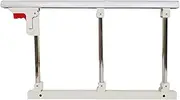 Guard Safety Bed Rail Rail Safety Side Protector for Elderly Bed Assist Bar Fold Down Handrail Handicap Assistance Devices for Hospital Home Care (B)