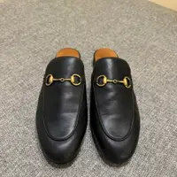 在飛比找PopChill優惠-[二手] Gucci 經典款黑色樂福鞋 loafer