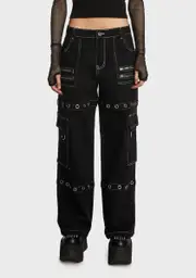 [The Grave Girls] Mortal Solitude Cargo Pants