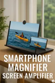 Screen Magnifier for Cell Phone 12’’ 3D HD Display Amplifier for iPhone/Android
