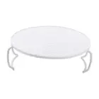 Steaming Rack Cookware Microwave Oven Shelf Accessories with Handles Kitchenware