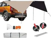 Car Tent | Tailgate Shade Awning Tent for Car,Portable Waterproof Roof Top Tent, Hatchback Canopy Shade for SUV Minivan, Suitable for Camping Outdoor