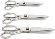 OdontoMed2011 8 10 12 Professional Tailor Sewing Shears Scissors 3pcs Excellent