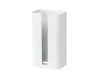 Wall Tissue Box for Holder Household Paper Box Magnetic Tissue Box Storage Rack Bathroom Tissue Box-white