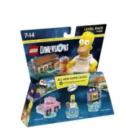 Lego Dimensions Homer Simpson Springfield Adventure 98 Pcs Level Pack 71202 NIB