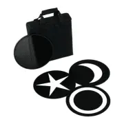 Factor Jupitor12 Light Accessory Pack - Grid, 3x Creative Masks & Carrying Case