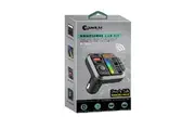 Sansai 5.3 Bluetooth FM Wireless Transmitter w USB-A C Charging 5x5 cm Black