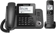 Panasonic KXTGF350 Digital Corded/Cordless Phone System with answering System...