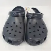 NWT and Bag Crocs Classic Clog Black Unisex Size M10/W12