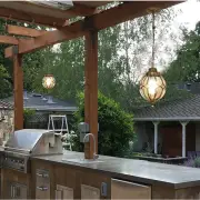 Garden Pendant Light Retro Pendant Lights Balcony Lamp Outdoor Pendant lighting
