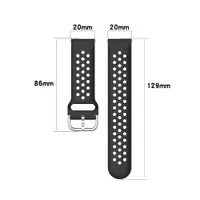 在飛比找蝦皮購物優惠-20 毫米手錶配件錶帶適用於卵石時間圓形/PEBBLE 2/