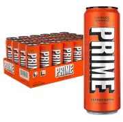 PRIME Hydration - 24 x Orange Mango Cans 355ml - Logan Paul and KSI