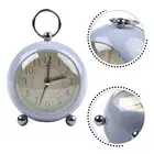 Vintage Alarm Clock Silent 12 Hour Display Bedroom Bedside Classic Portable