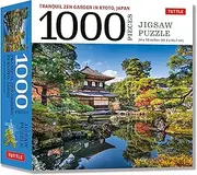 Tranquil Zen Garden in Kyoto Japan Jigsaw Puzzle 1,000 Piece: Ginkaku-ji Temple, Temple of The Silver Pavilion