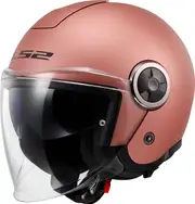 LS2 OF620 Classy Solid, open face helmet , color: Matt Gold/Pink , size: M
