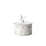 Villeroy & Boch Colourful Spring Covered Large Box, 16 cm, Snowdrops