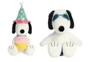 Aurora Peanuts Plush Bundle, Birthday Snoopy and Surfer Snoopy
