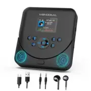 CD Player Portable, Bluetooth CD Player with Speakers and FM