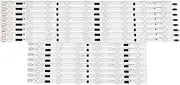 SCPCKZETZN Kit 16pcs LED Backlight Strip Replacement Fit for Samsung TV UE46F6510SB UE46F6400AW BN96-25308A BN96-25309A D2GE-460SCA