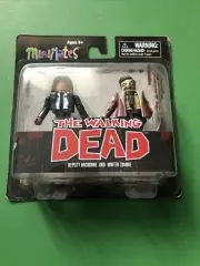 2014 The Walking Dead MiniMates Deputy Michonne & Winter Zombie Figures NEW