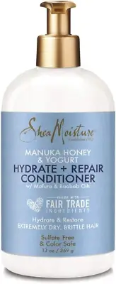 Shea Moisture Manuka Honey and Yoghurt Hydrate and Repair Conditioner, 369 Ml