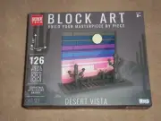 NEW, BLOCK TECH BLOCK ART - DESERT VISTA - Building Block Set 126 Pieces