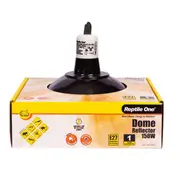 Reptile One Ceramic Dome Reflector Heat Lamp Holder 150W (46547)