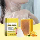 Lemon Brightening Turmeric Acid Soap Exfoliating Face Body Sa / Oil Soap в☆ O2Z0