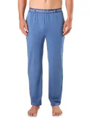 [Mitch Dowd] Soft Bamboo Knit Sleep Pant in Blue Marle