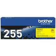 Brother TN 255 Toner Cartridge Yellow