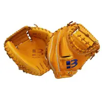 在飛比找Yahoo!奇摩拍賣優惠-棒球世界全新布瑞特 BRETT 頂級藍標棒球捕手手套特價