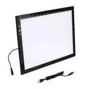 HSK B4/A3s Artist tracing Light Box Copy Table,USB Power Dimmerable 6000 Lux ...