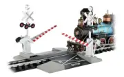 BACHMANN G Scale 96214 AUTOMATIC CROSSING GATES that LOWER AND RAISE Ships Free
