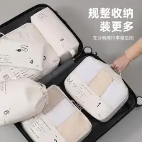 在飛比找蝦皮購物優惠-【現貨】旅行收納袋衣服拉鏈密封分裝袋嬰兒待產包內衣鞋子行李箱