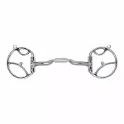 MYLER WESTERN DEE 2 HOOKS SWEET IRON LOW PORT COMFORT SNAFFLE BIT MB 04