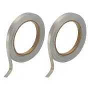 Faraday Tape 0.31"x65.62 Feet Conductive Cloth Fabric Adhesive Tape 2Pcs