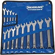 Silverline SP52 Combination Spanner Set 14pce 1/4-1-1/4"