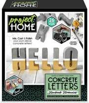 Project Home - DIY Concrete Letters Kit