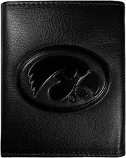 Siskiyou Men's Embossed Leather Tri-fold Wallet