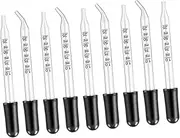 CHILDWEET Essential Oils Pipette Dropper Set Pcs Glass Droppers Rubber Accurate Dose