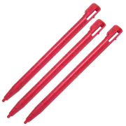 3 x Red Touch Screen Stylus for Nintendo DSi Console