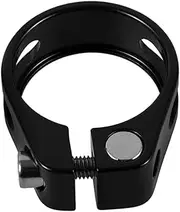Alasum Aluminum Alloy Seatpost Clamp Bike Seatpost Clip for Folding Bikes Quick Release Lock Design Lightweight and Durable for Cycling Enthusiasts