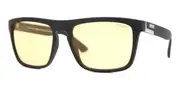 Sinner Thunder Blue-Light Block SISU-761-10-BL72 Men's Sunglasses Black Size 58