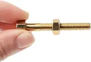 MilesMagic Magician's Micro Psychic Nut Off Bolt Screw Gimmick Close Up Mentalism Rotating Screw Moving Close Up Ultimate Magic Trick